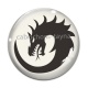 Cabochon Verre - dragon