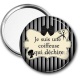 Miroir de poche - je suis une coiffeuse qui déchire