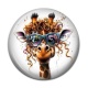 Cabochon Résine - girafe