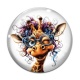 Cabochon Verre - girafe