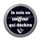 Cabochon Résine - je suis un coiffeur qui déchire