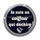 Cabochon Verre - je suis un coiffeur qui déchire