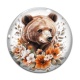 Cabochon Verre - ours