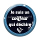 Cabochon Verre - je suis un coiffeur qui déchire