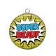 Pendentif Cabochon Argent - super beauf