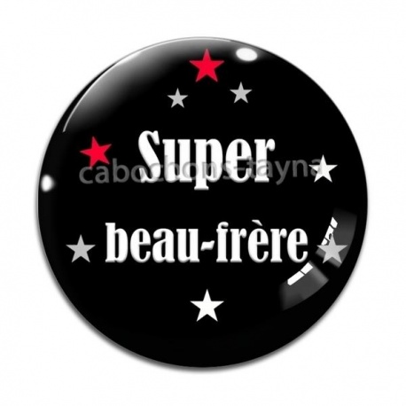 Cabochon Verre - super beau frère