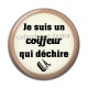 Cabochon Résine - je suis un coiffeur qui déchire