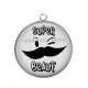 Pendentif Cabochon Argent - super beauf