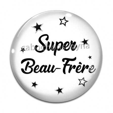 Cabochon Verre - super beau frère