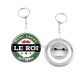 Porte clés décapsuleur - beau frère le roi de l'apéro