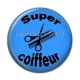 Cabochon Résine - super coiffeur