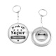 Porte clés décapsuleur - je suis un super beau frère