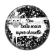Cabochon Résine - une belle soeur super chouette