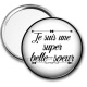 Miroir de poche - je suis une super belle soeur