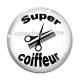 Cabochon Verre - super coiffeur