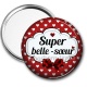 Miroir de poche - super belle soeur