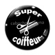Cabochon Verre - super coiffeur
