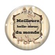 Cabochon Verre - meilleure belle soeur du monde