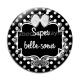 Cabochon Verre - super belle soeur