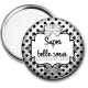 Miroir de poche - super belle soeur