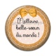 Cabochon Résine - meilleure belle soeur du monde