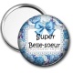 Miroir de poche - super belle soeur