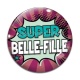 Cabochon Verre - super belle fille