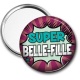 Miroir de poche - super belle fille