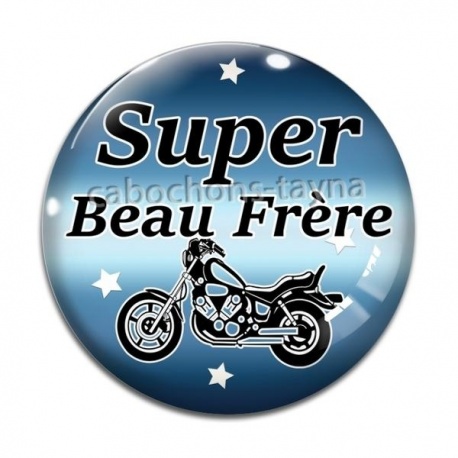 Cabochon Verre - super beau frère