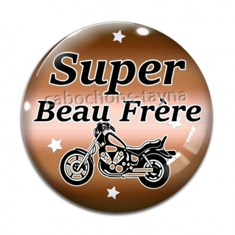 Cabochon Verre - super beau frère