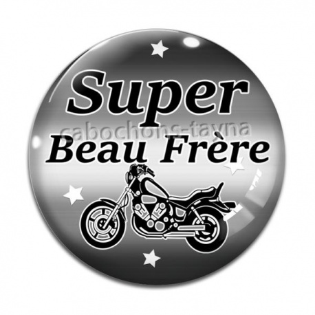 Cabochon Verre - super beau frère