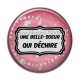 Cabochon Résine - une belle soeur qui déchire