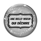 Cabochon Verre - une belle soeur qui déchire