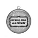 Pendentif Cabochon Argent - une belle soeur qui déchire