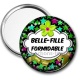 Miroir de poche - belle fille formidable