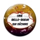Cabochon Verre - une belle soeur qui déchire