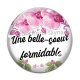 Cabochon Verre - une belle soeur formidable