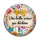 Cabochon Résine - une belle soeur qui déchire