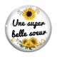 Cabochon Verre - une super belle soeur