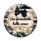 Cabochon Résine - une formidable belle soeur