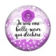 Cabochon Verre - je suis belle soeur qui déchire