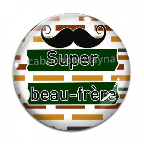 Cabochon Verre - super beau frère