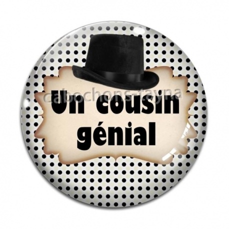 Cabochon Verre - un cousin génial