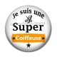 Cabochon Résine - je suis une super coiffeuse