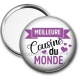 Miroir de poche - meilleure cousine du monde