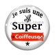 Cabochon Verre - je suis une super coiffeuse