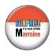 Cabochon Résine - surprise tu vas être marraine