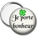 Miroir de poche - je porte bonheur