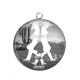 Pendentif Cabochon Argent - country