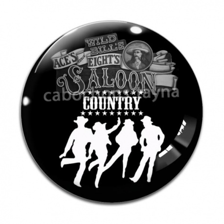 Cabochon Verre - country